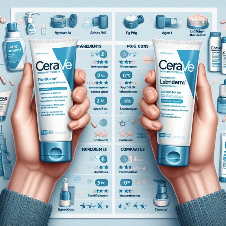 Cerave Vs Lubriderm Differences and Comparison