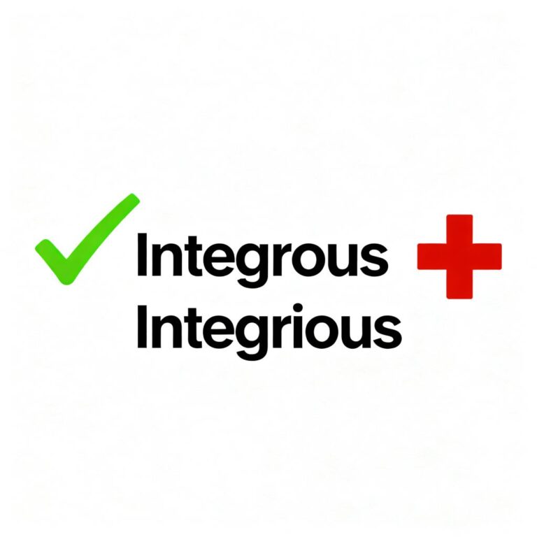 Integrous Vs Integrious